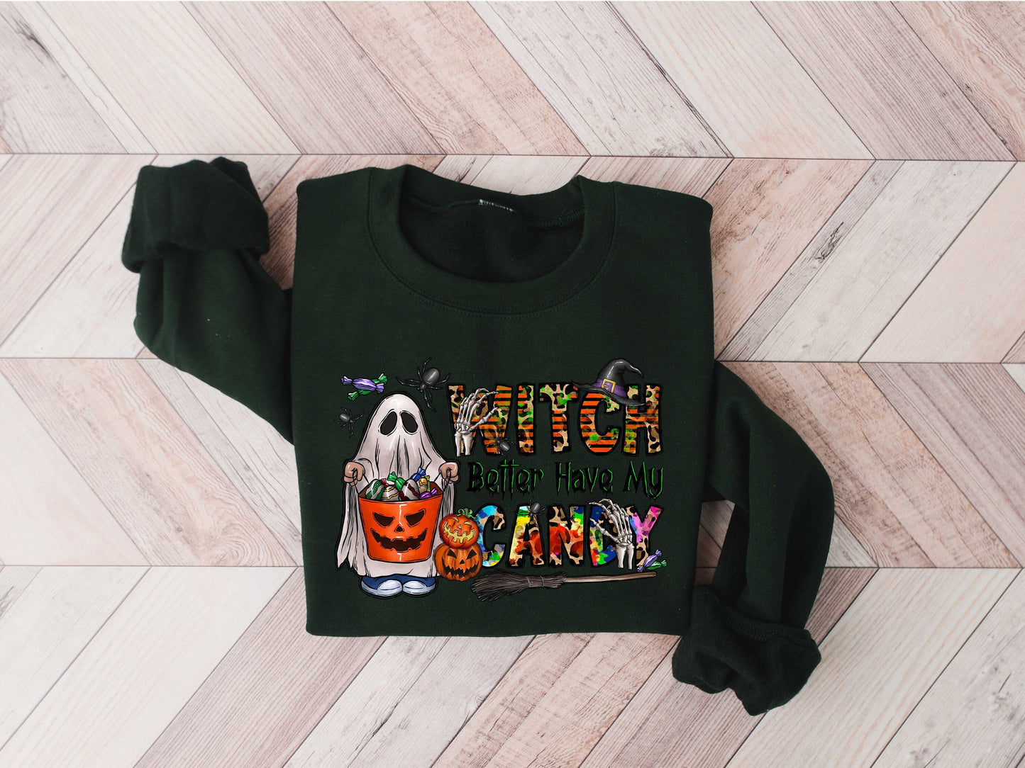 Witch Better Have My Candy Sweatshirt, Halloween Trick or Treat Tee (Copy)