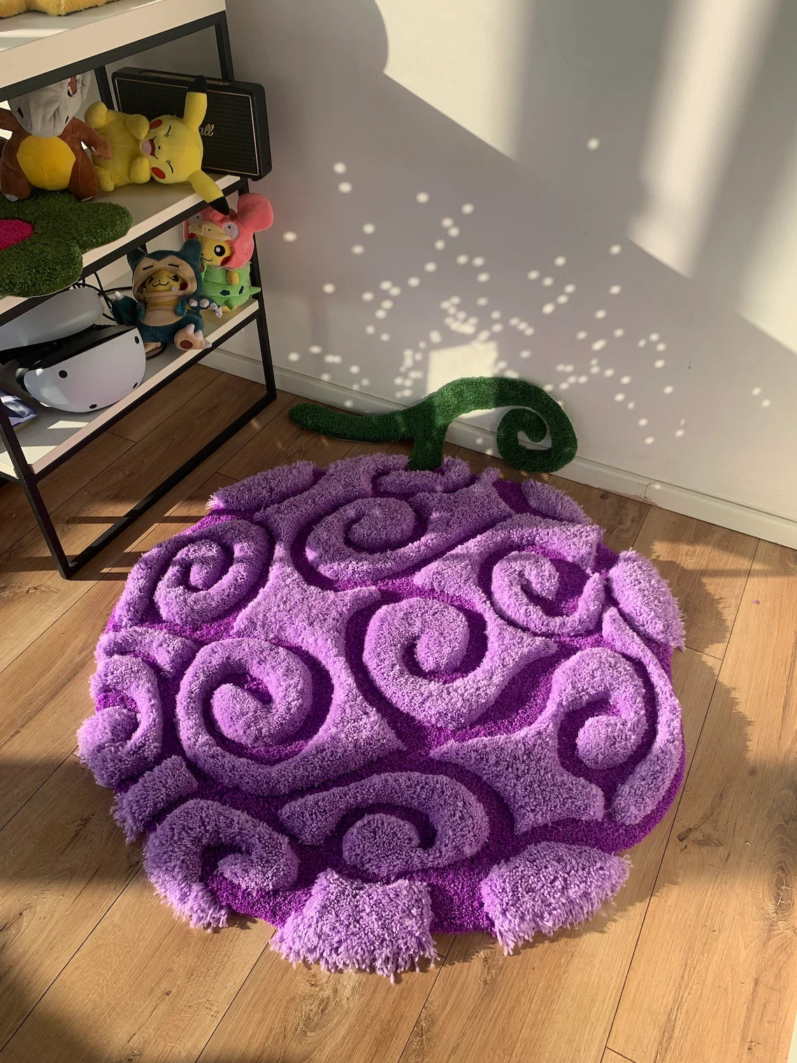 3d Devil Fruit Gomu Gomu Tufted Custom Rug